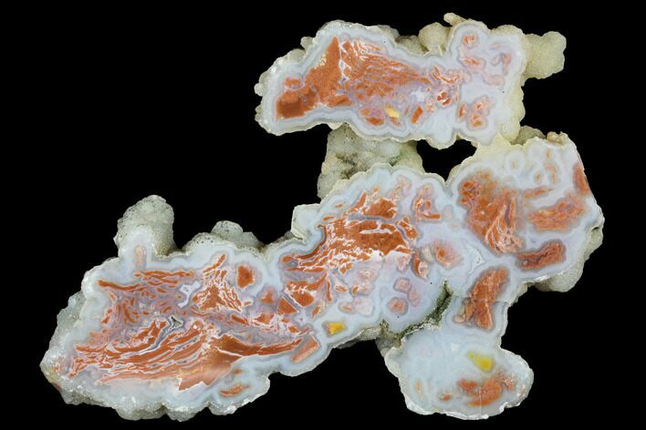 Polished Wyoming Youngite Slab - Fluorescent #184764